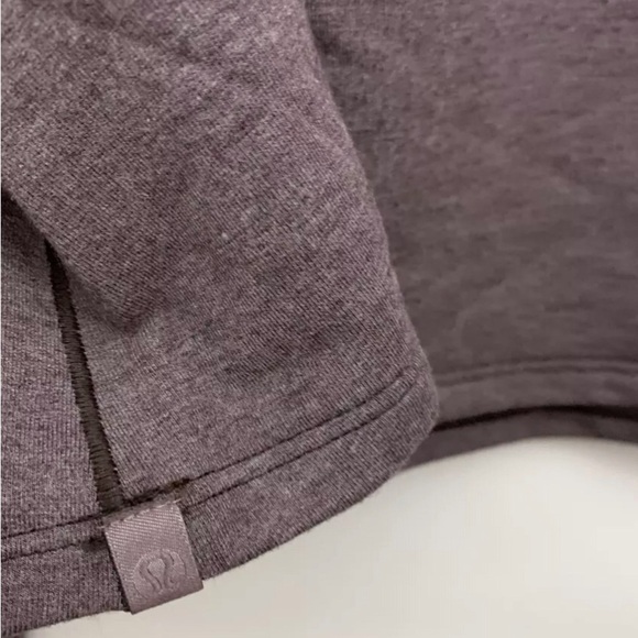 - Lululemon 🍋Show Your Depth Long Sleeve Heathered Antique Bark top size M,… - Picture 2 of 8